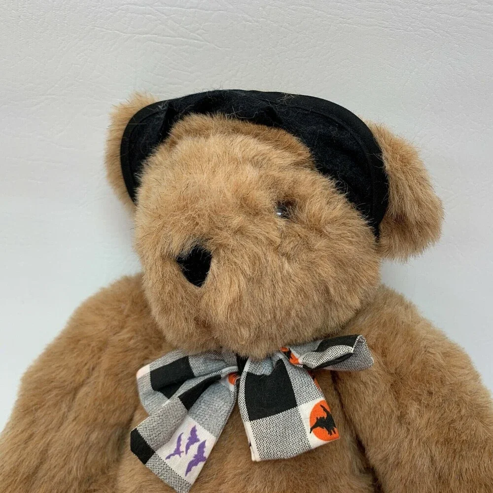 The Vermont Teddy Bear Plush Stuffed‎ Animal Brown 1994 Movable Arms 17